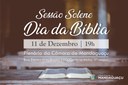 Sessão Solene do Dia da Bíblia